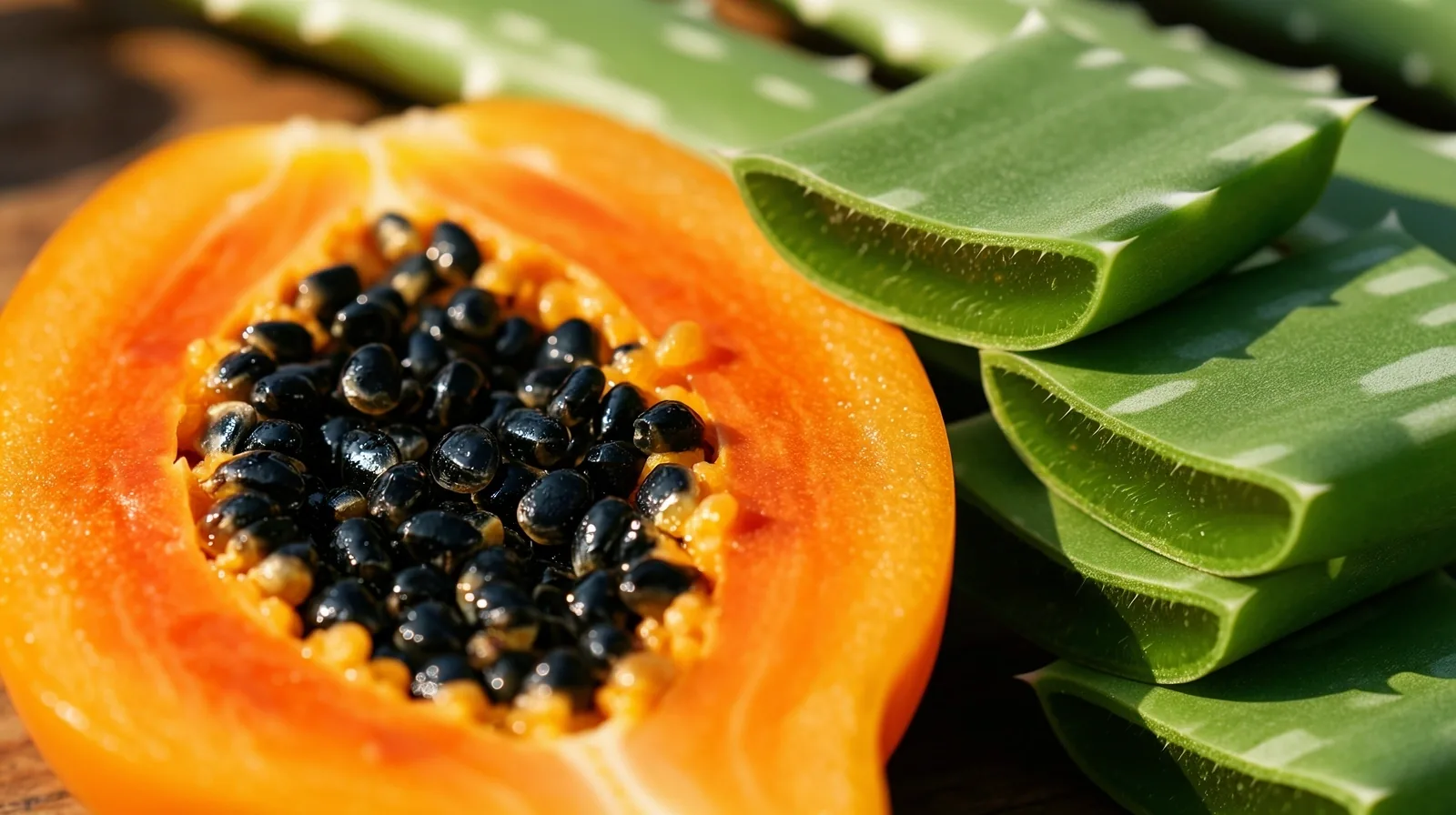 Botanical macro of Colombian digestive flora